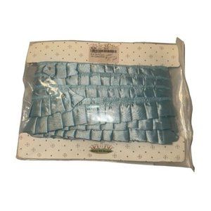 Vintage Moda Poly Satin Pre-Ruffled Trim 1.25" Bunny Hill Designs 25 Yard